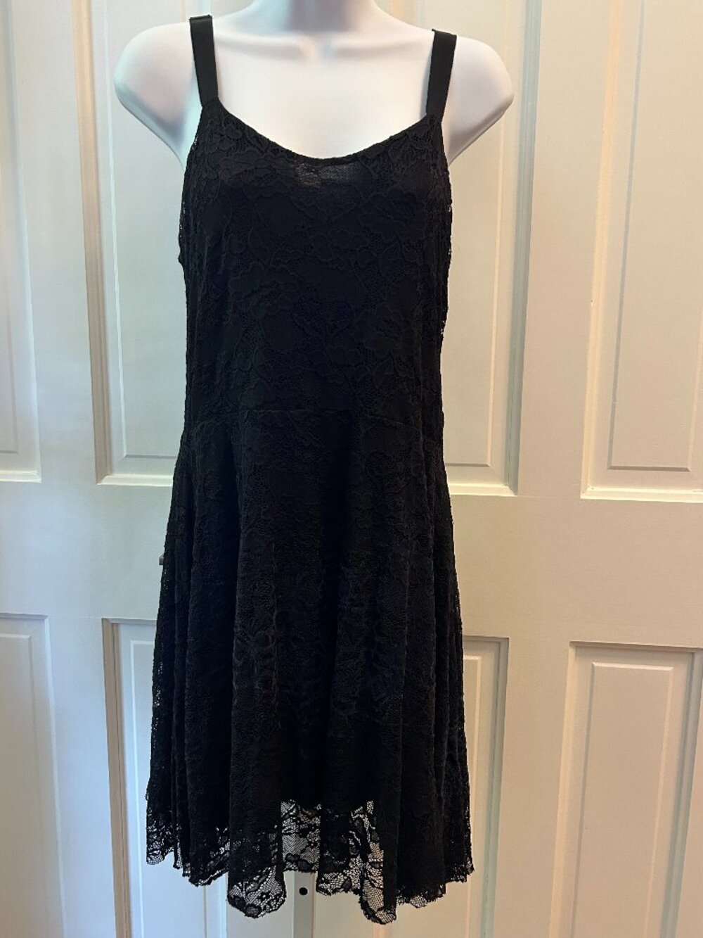 Black lace dress by Free People - like new